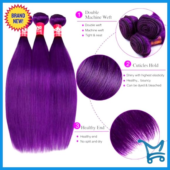 18 Inch Straight Human Hair Extensions with Lace Closure 3 Bundles main image 4